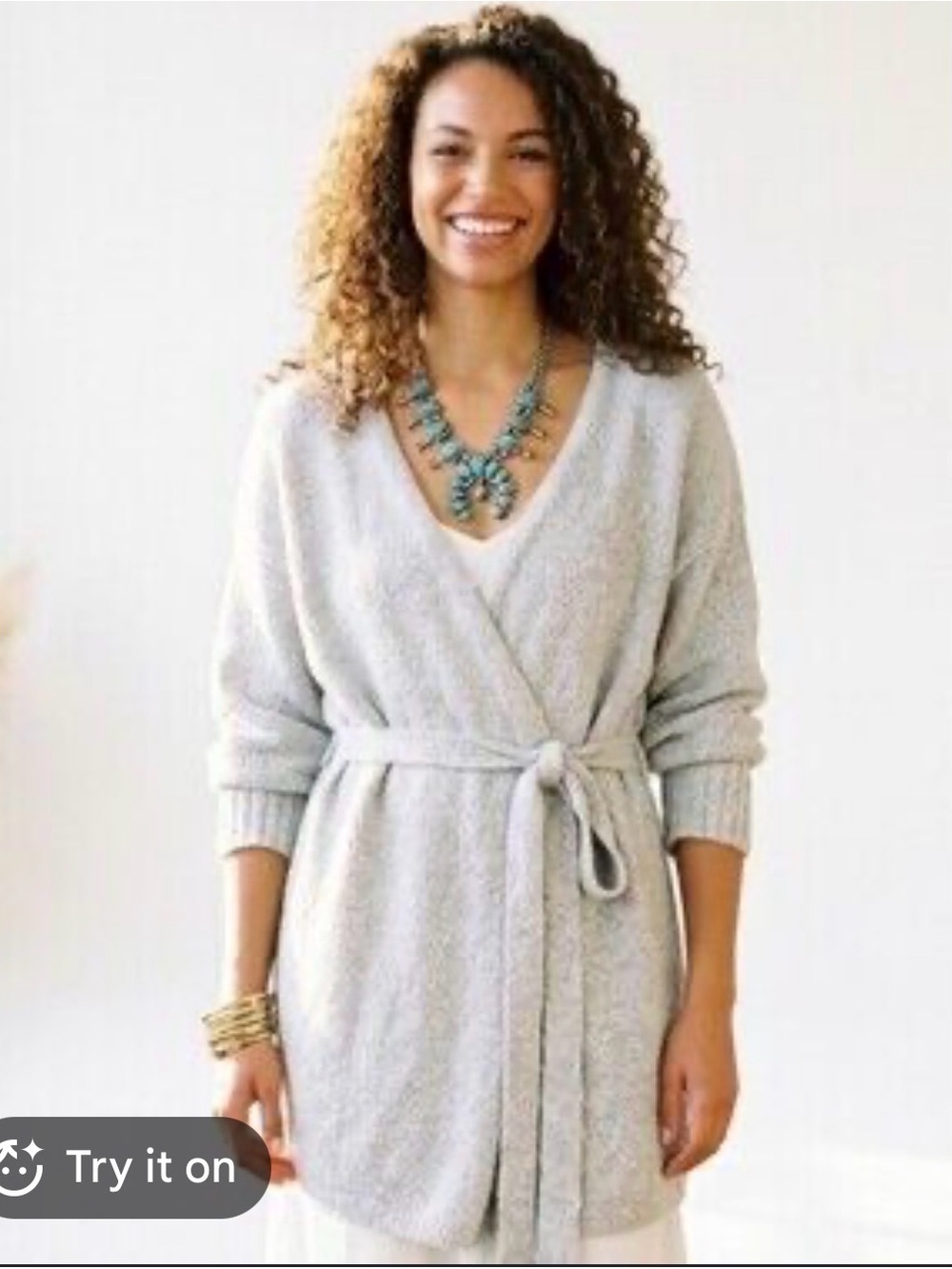 Aerie Belted Duster Cardigan